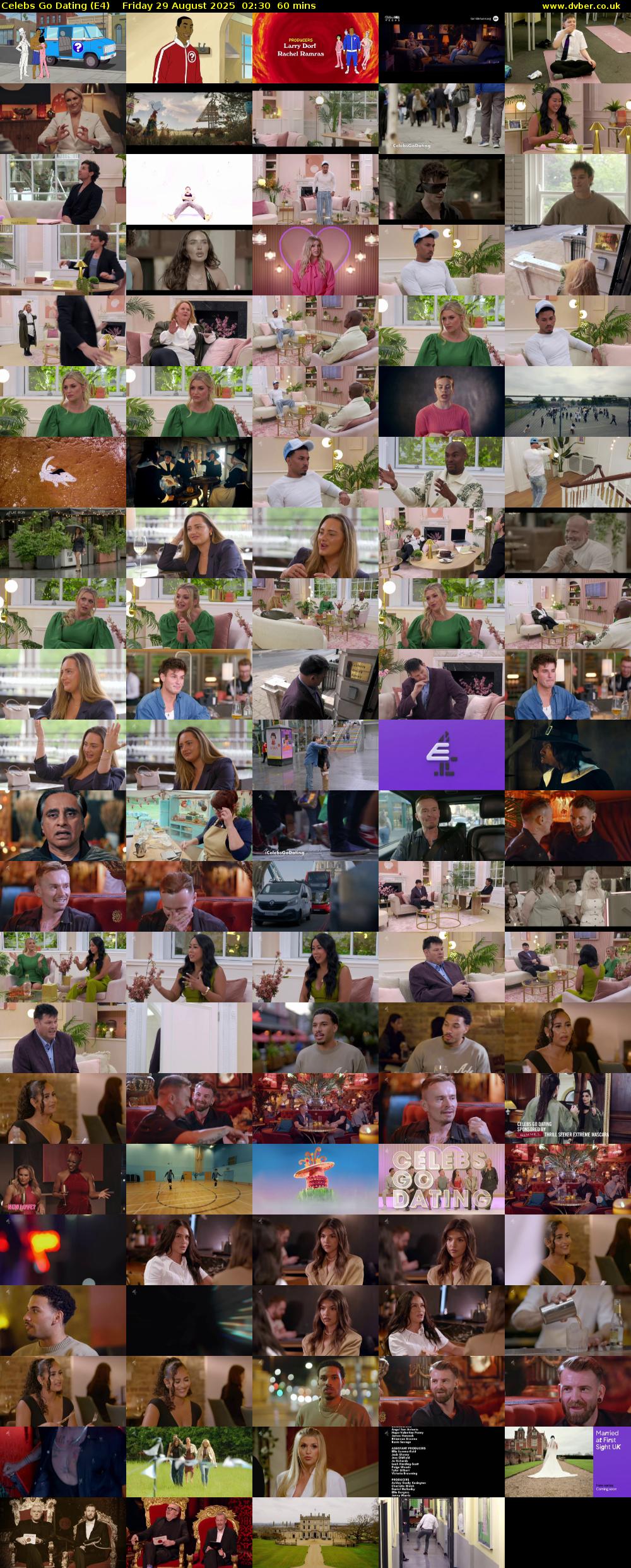 Celebs Go Dating (E4) Friday 29 August 2025 02:30 - 03:30