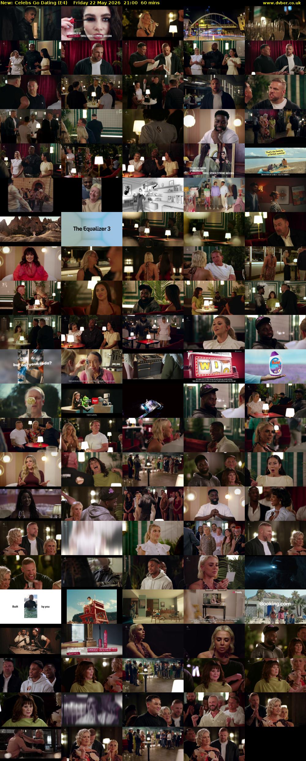 Celebs Go Dating (E4) Friday 22 May 2026 21:00 - 22:00