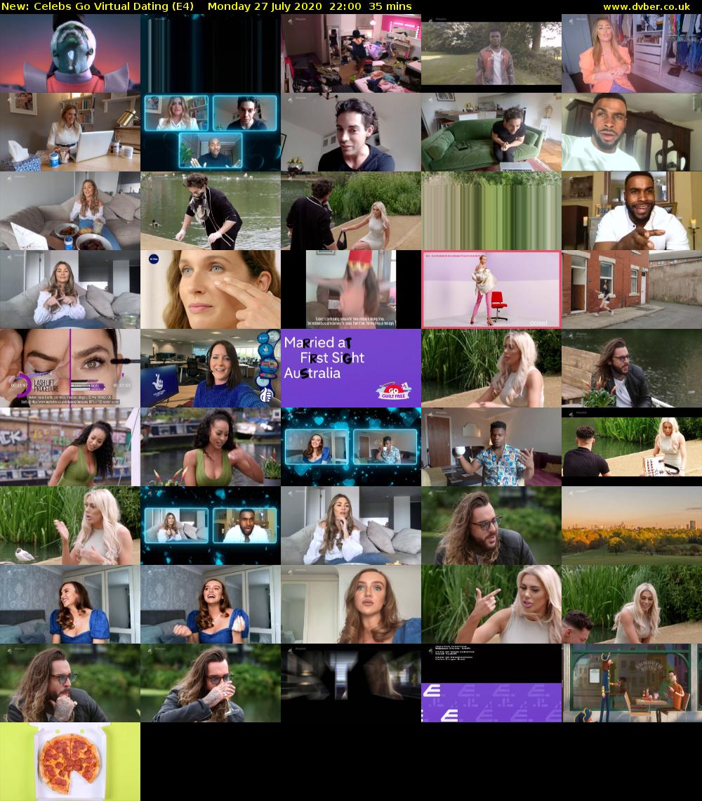 Celebs Go Virtual Dating (E4) Monday 27 July 2020 22:00 - 22:35