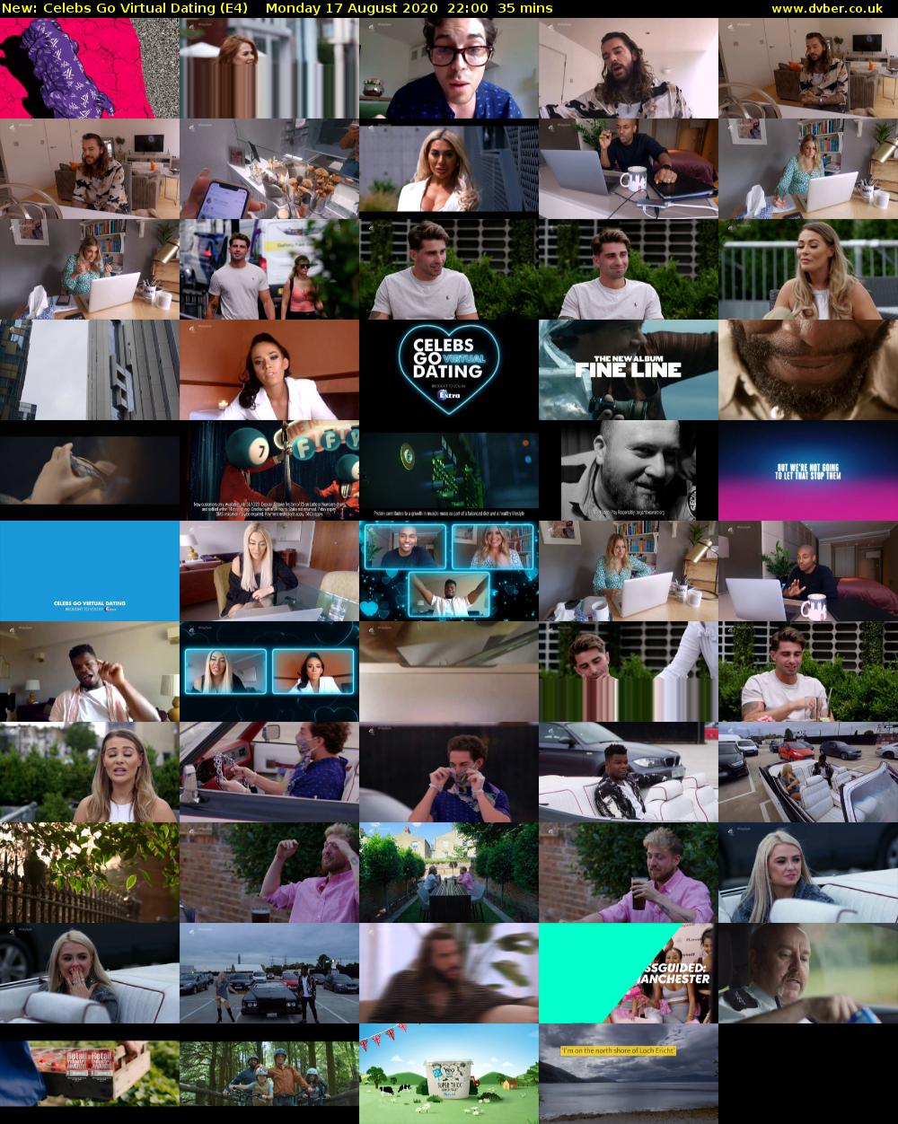 Celebs Go Virtual Dating (E4) Monday 17 August 2020 22:00 - 22:35