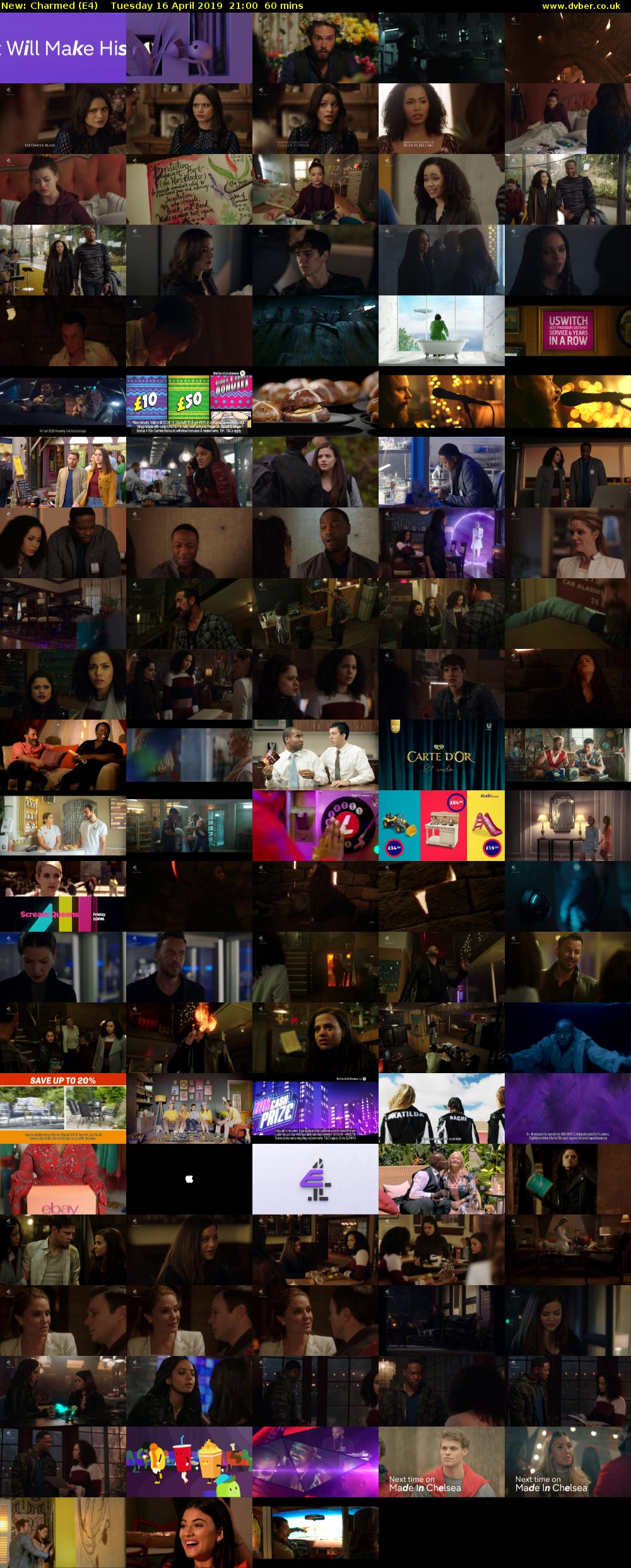 Charmed (E4) Tuesday 16 April 2019 21:00 - 22:00