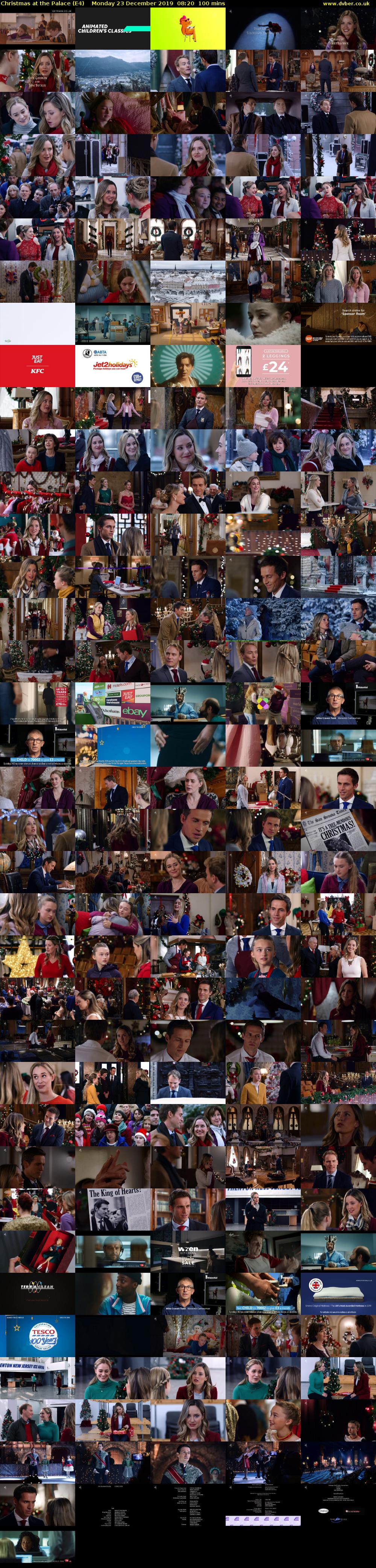 Christmas at the Palace (E4) Monday 23 December 2019 08:20 - 10:00