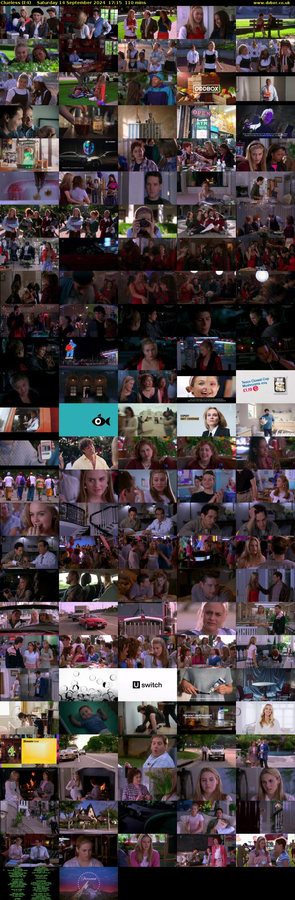 Clueless (E4) Saturday 14 September 2024 17:15 - 19:05