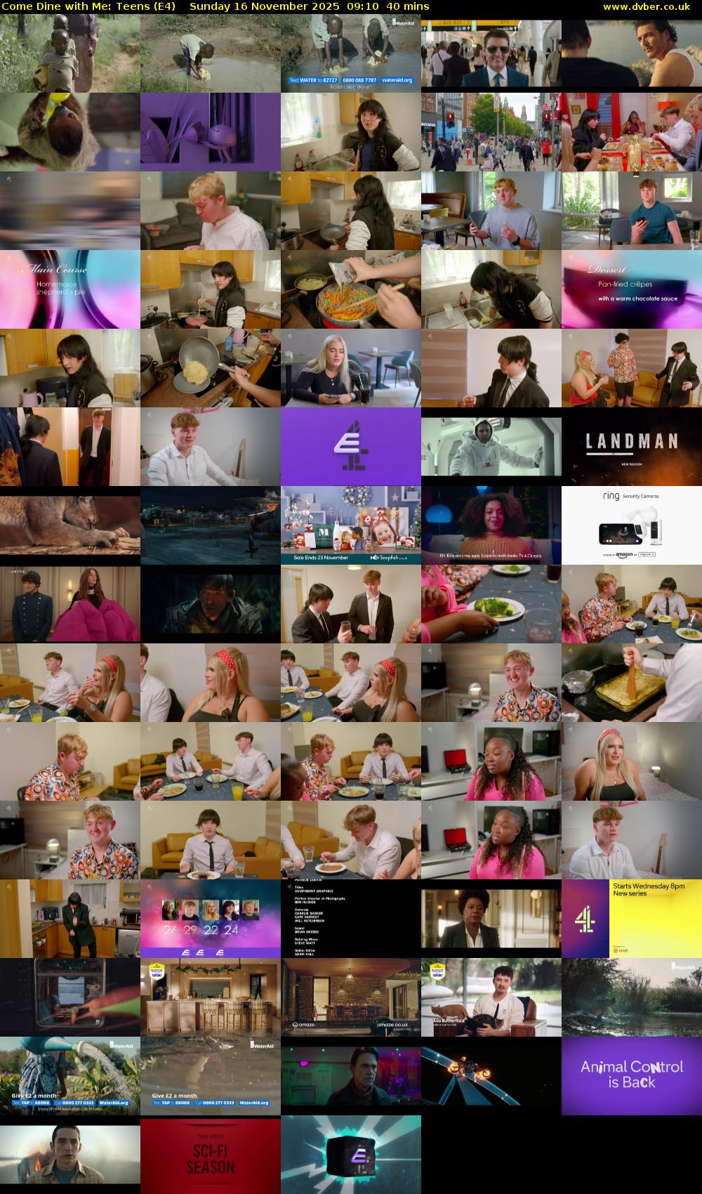 Come Dine with Me: Teens (E4) Sunday 16 November 2025 09:10 - 09:50