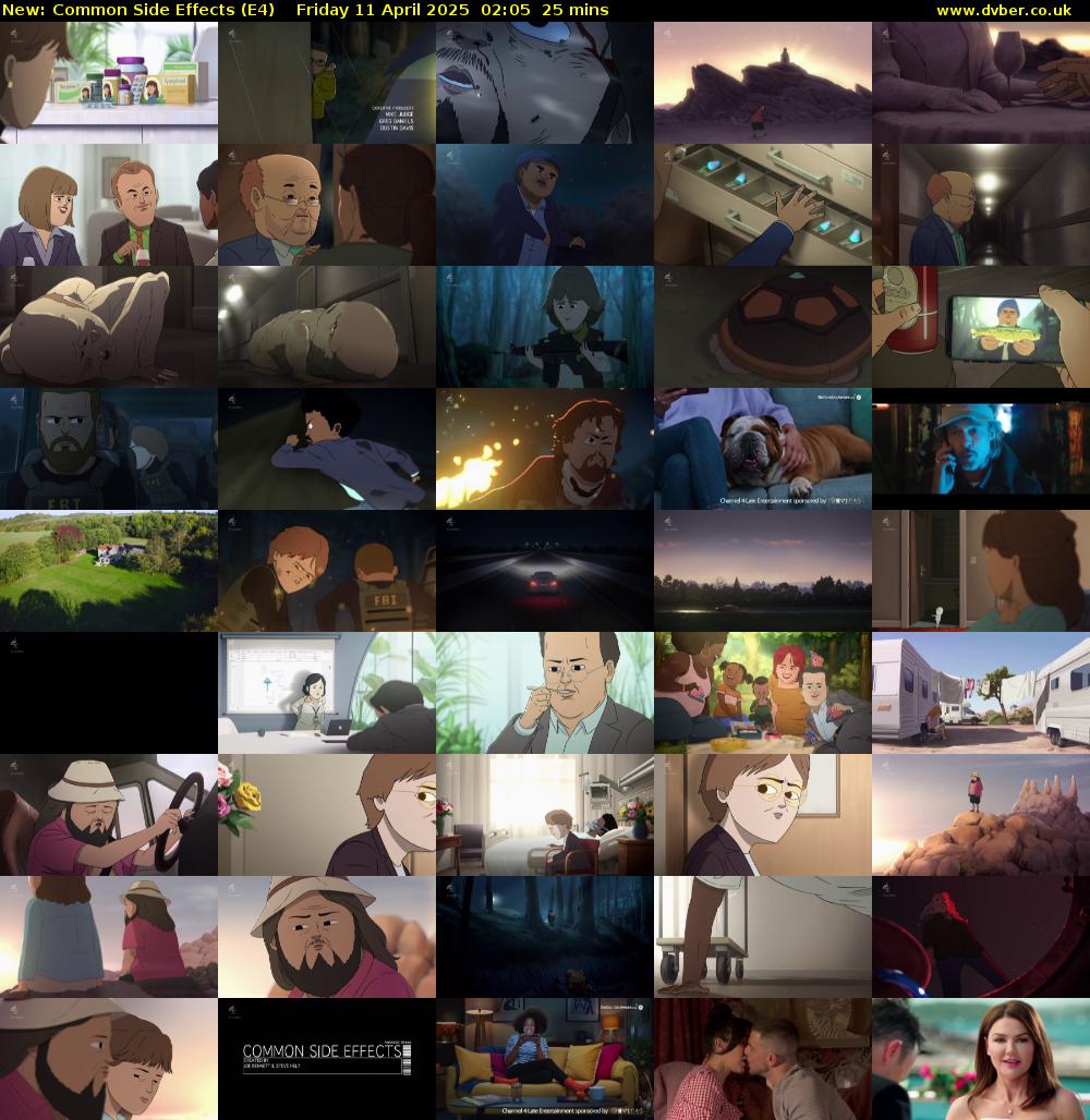 Common Side Effects (E4) Friday 11 April 2025 02:05 - 02:30