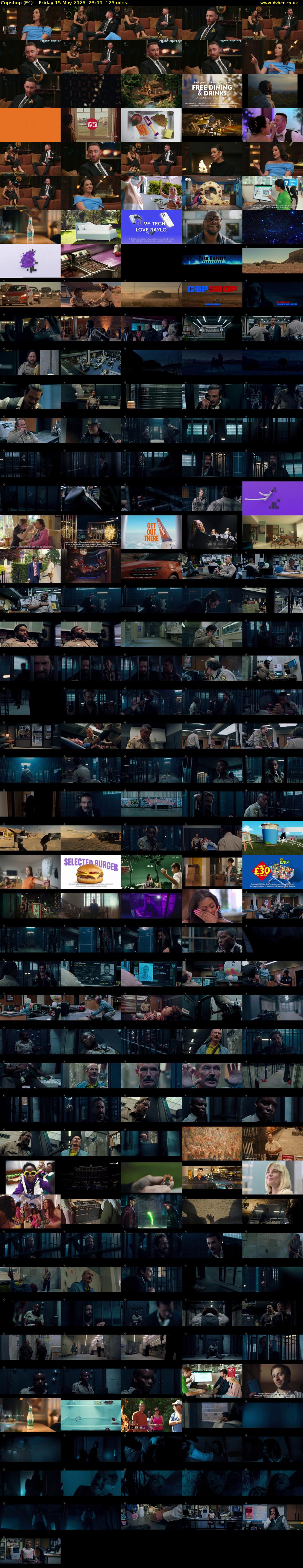 Copshop (E4) Friday 15 May 2026 23:00 - 01:05