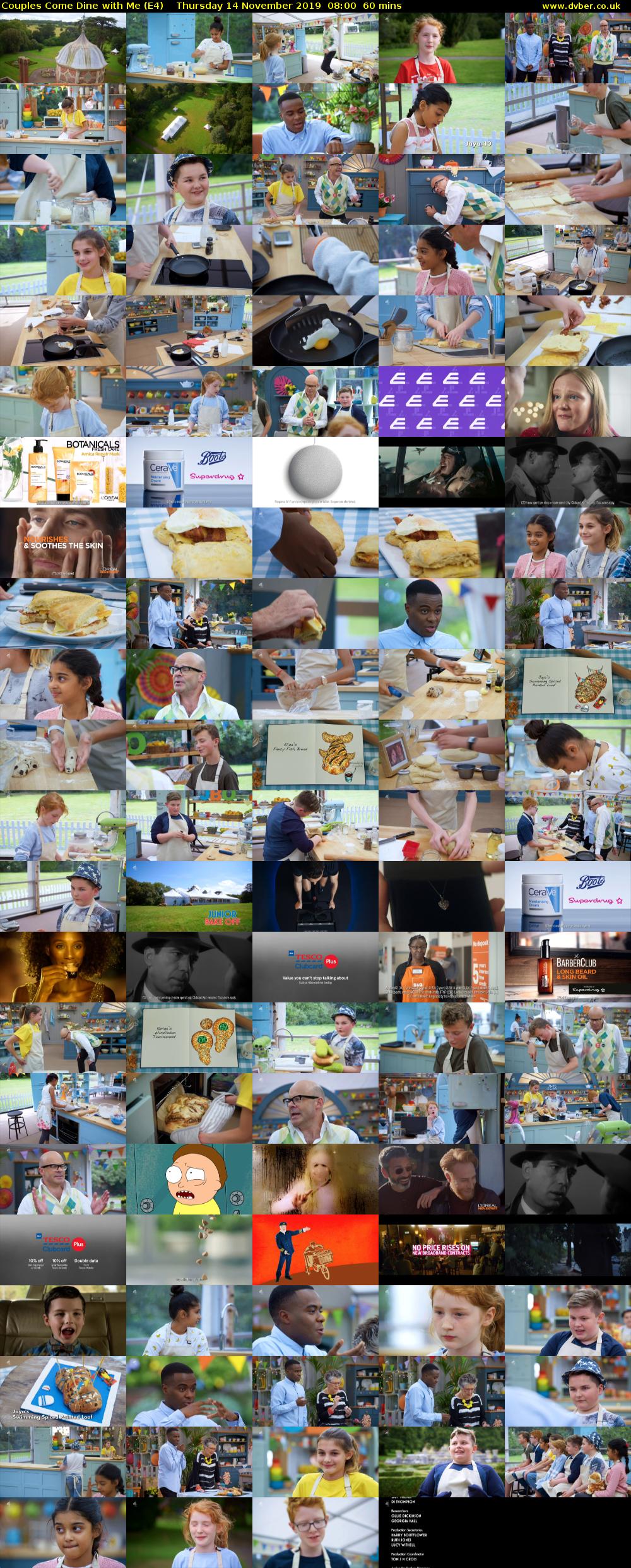 Couples Come Dine with Me (E4) Thursday 14 November 2019 08:00 - 09:00