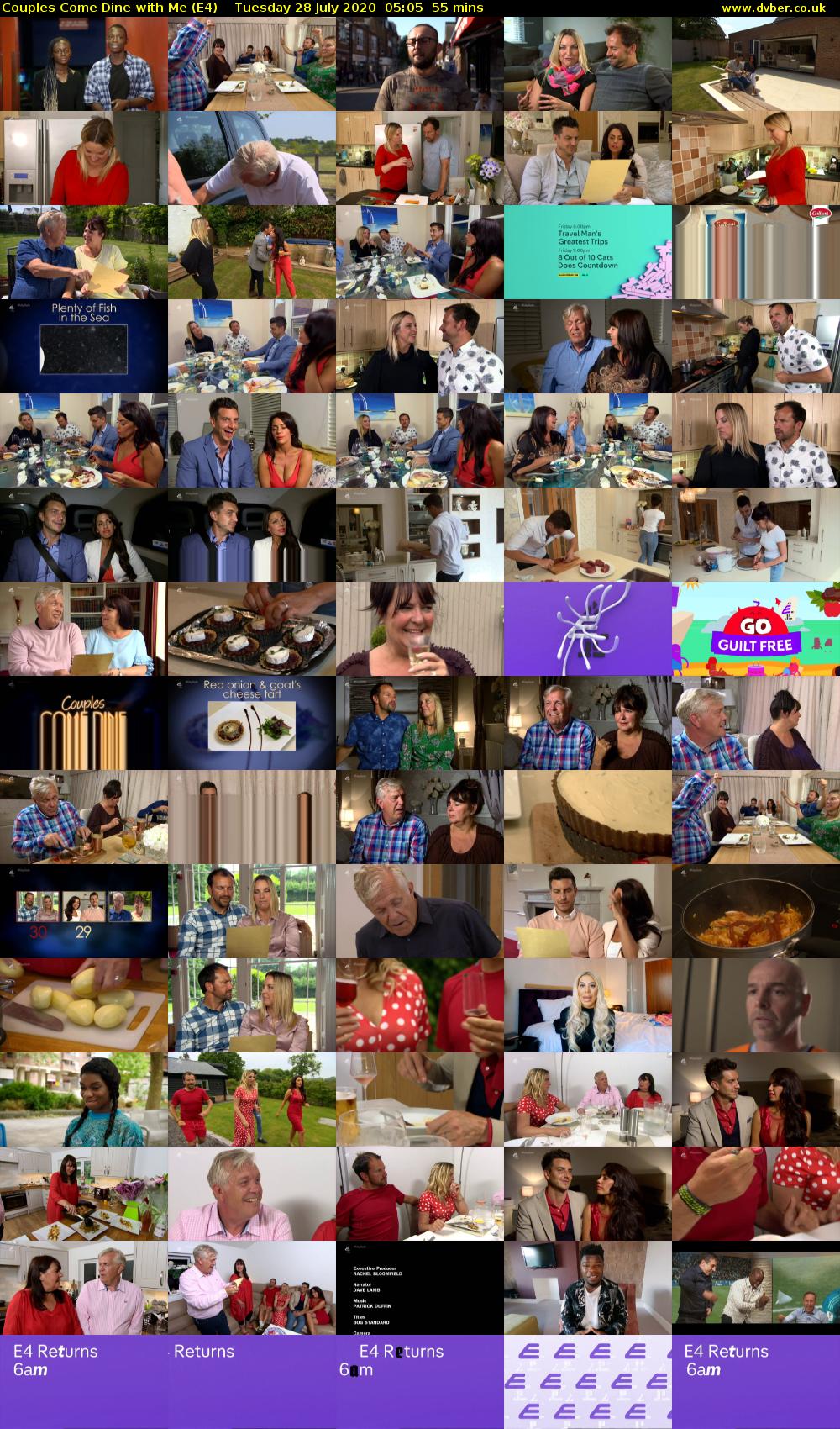 Couples Come Dine with Me (E4) Tuesday 28 July 2020 05:05 - 06:00