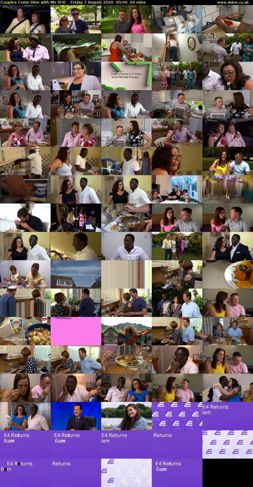 Couples Come Dine with Me (E4) Friday 7 August 2020 05:00 - 06:00