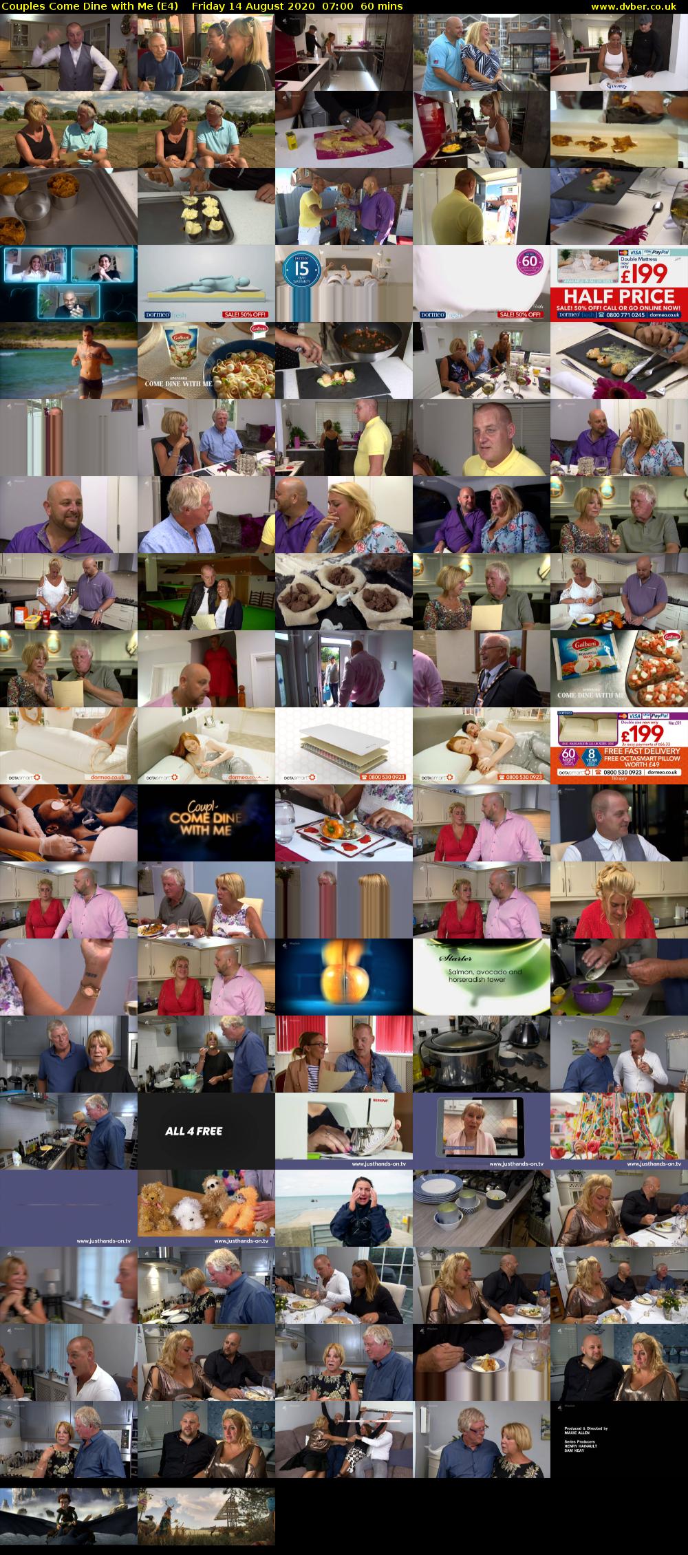 Couples Come Dine with Me (E4) Friday 14 August 2020 07:00 - 08:00