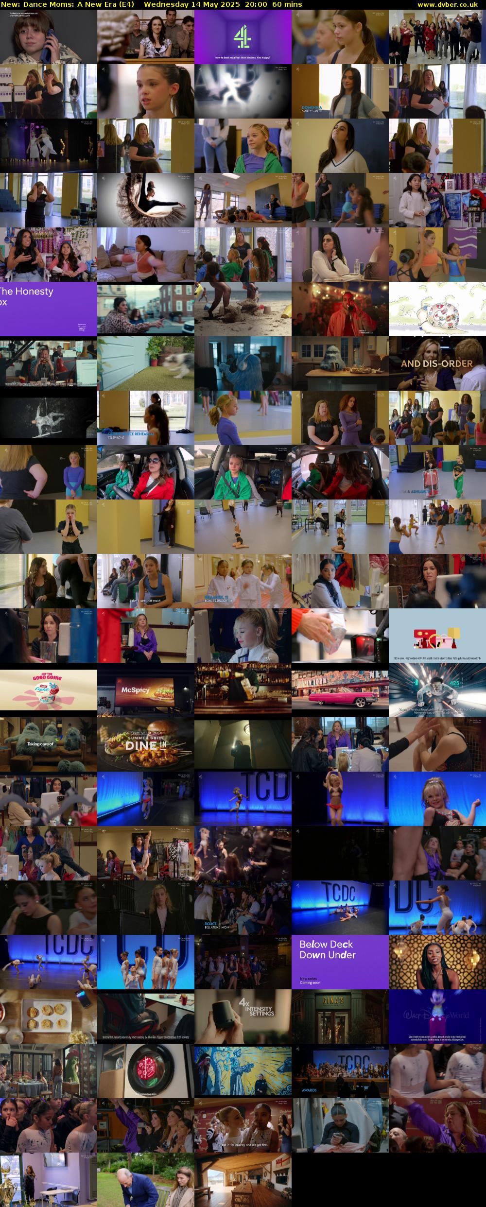 Dance Moms: A New Era (E4) Wednesday 14 May 2025 20:00 - 21:00