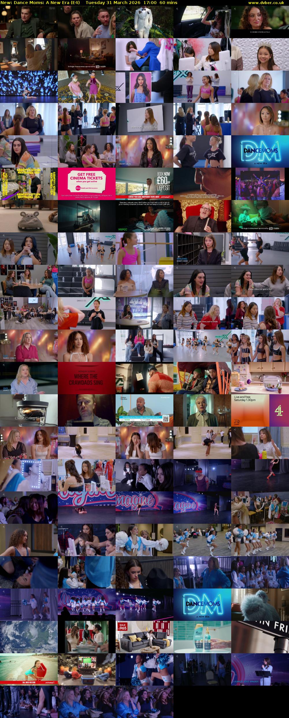 Dance Moms: A New Era (E4) Tuesday 31 March 2026 17:00 - 18:00