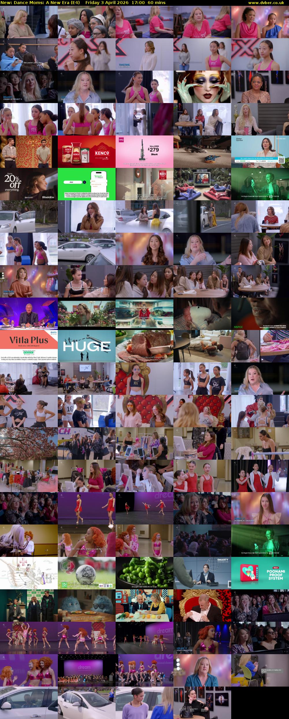 Dance Moms: A New Era (E4) Friday 3 April 2026 17:00 - 18:00
