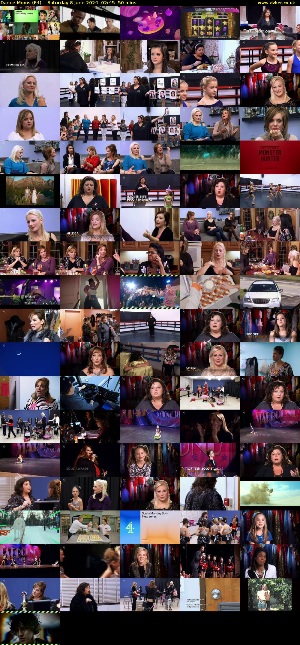 Dance Moms (E4) Saturday 8 June 2024 02:45 - 03:35