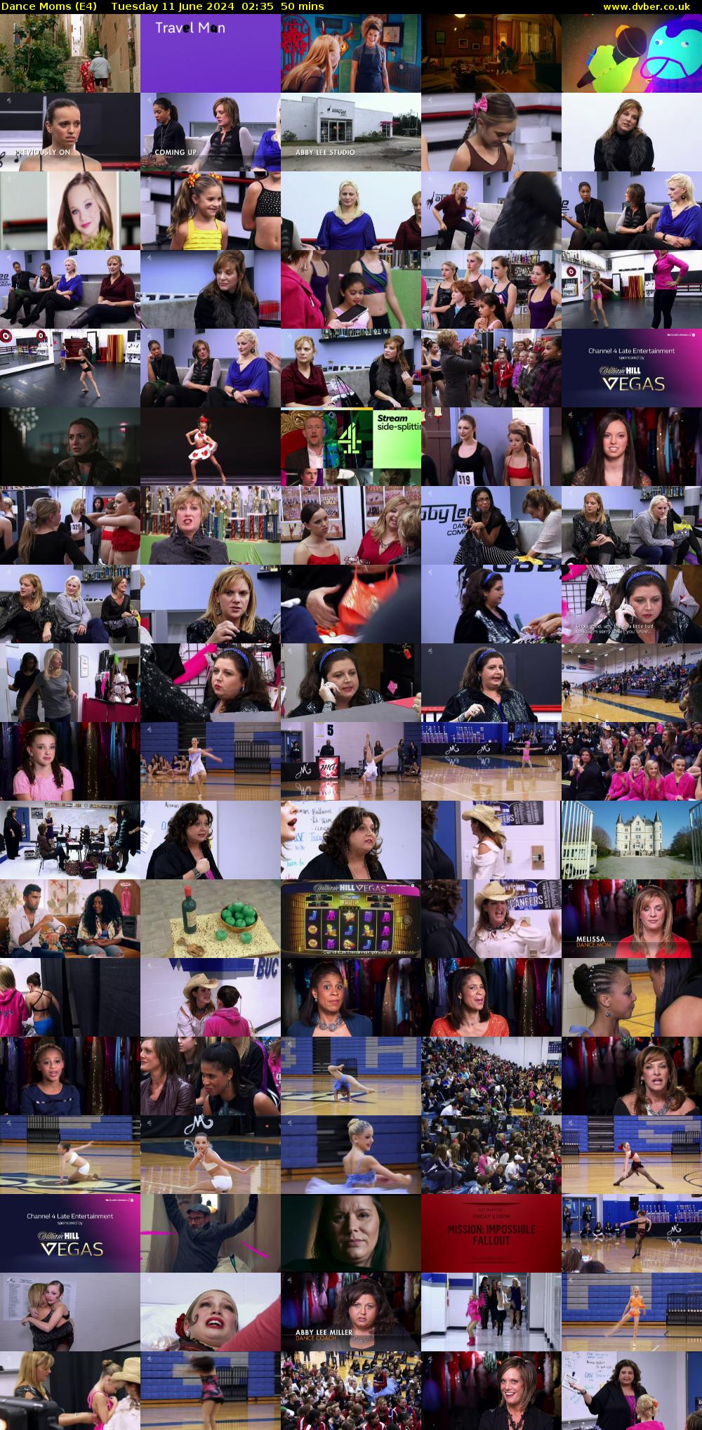 Dance Moms (E4) Tuesday 11 June 2024 02:35 - 03:25