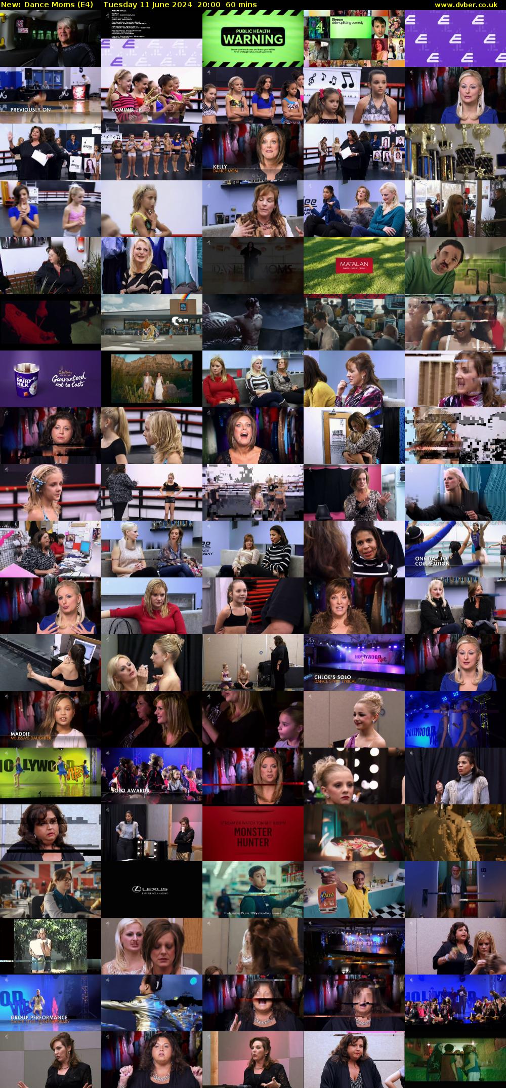 Dance Moms (E4) Tuesday 11 June 2024 20:00 - 21:00