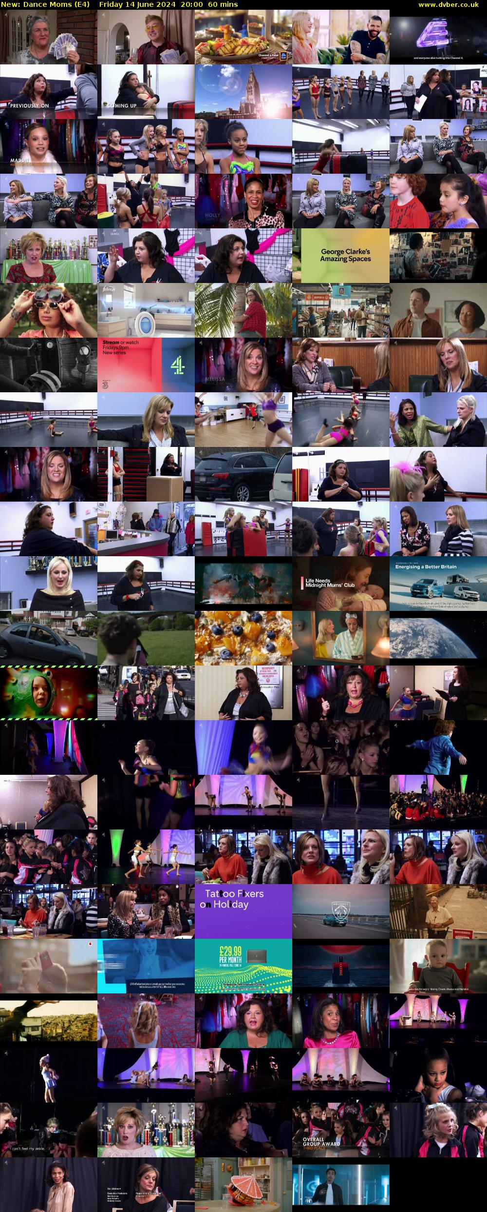 Dance Moms (E4) Friday 14 June 2024 20:00 - 21:00