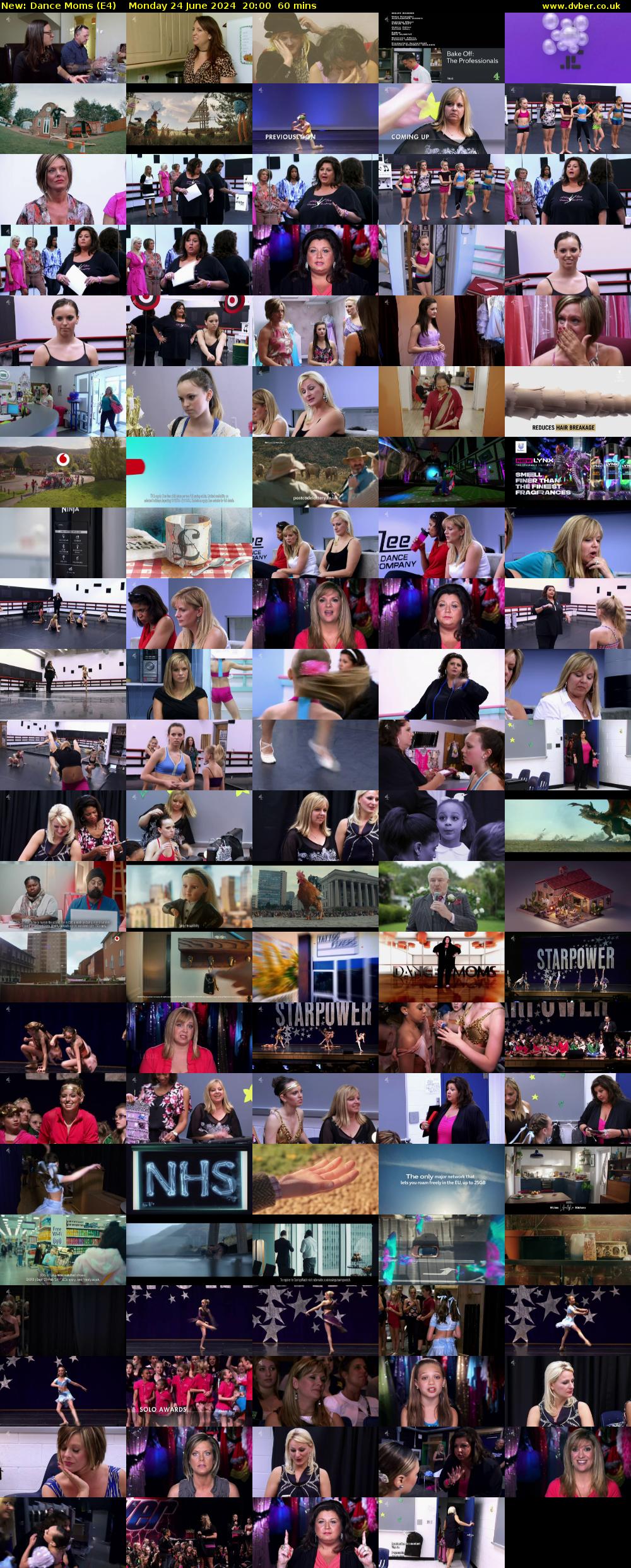 Dance Moms (E4) Monday 24 June 2024 20:00 - 21:00