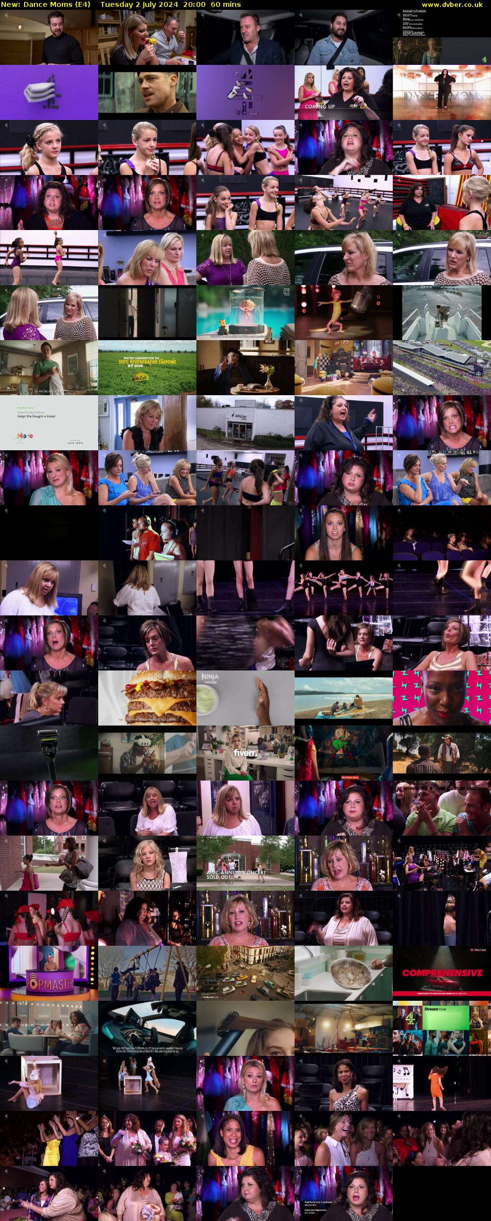 Dance Moms (E4) Tuesday 2 July 2024 20:00 - 21:00