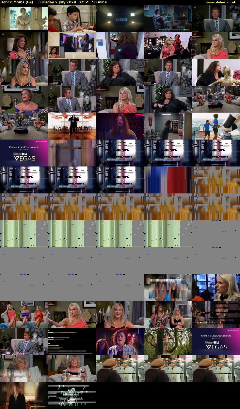 Dance Moms (E4) Tuesday 9 July 2024 02:55 - 03:45