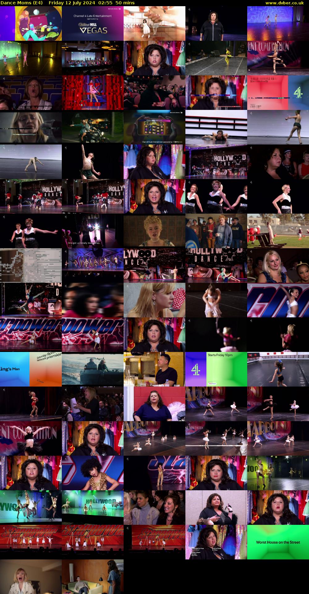 Dance Moms (E4) Friday 12 July 2024 02:55 - 03:45