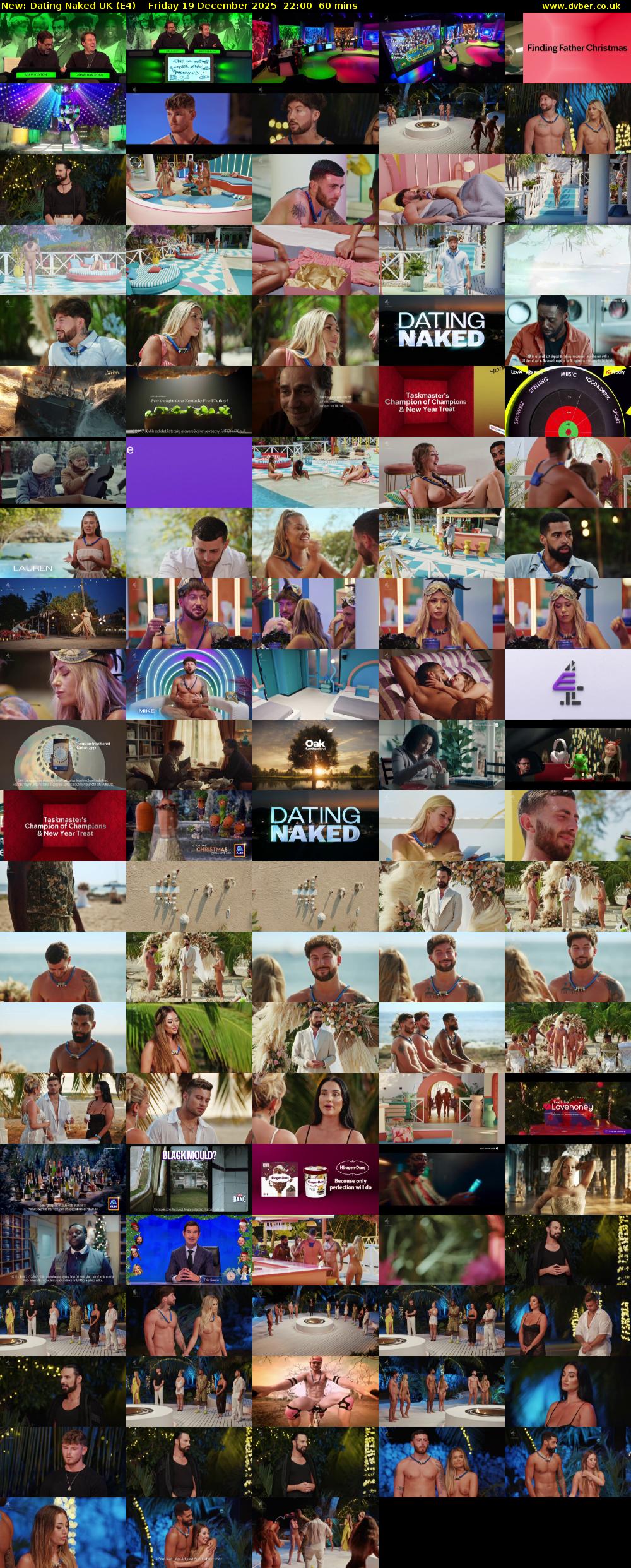 Dating Naked UK (E4) Friday 19 December 2025 22:00 - 23:00