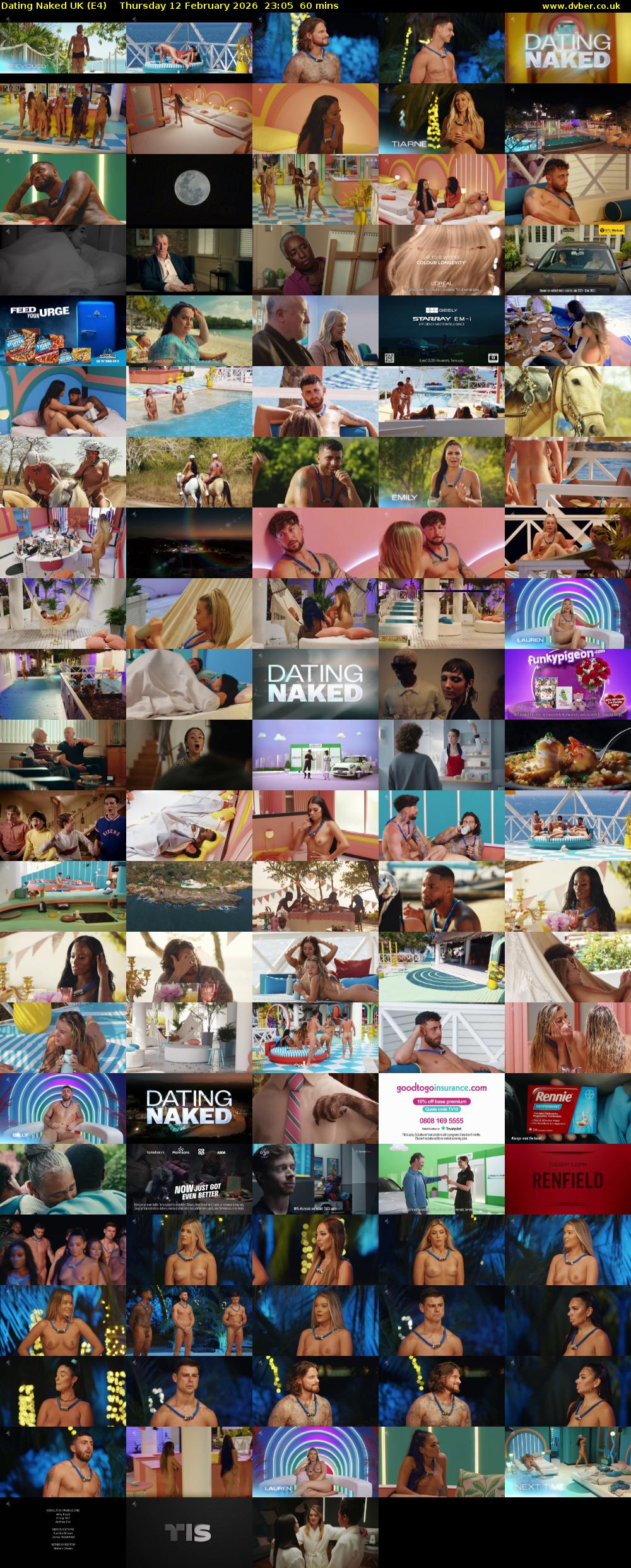 Dating Naked UK (E4) Thursday 12 February 2026 23:05 - 00:05