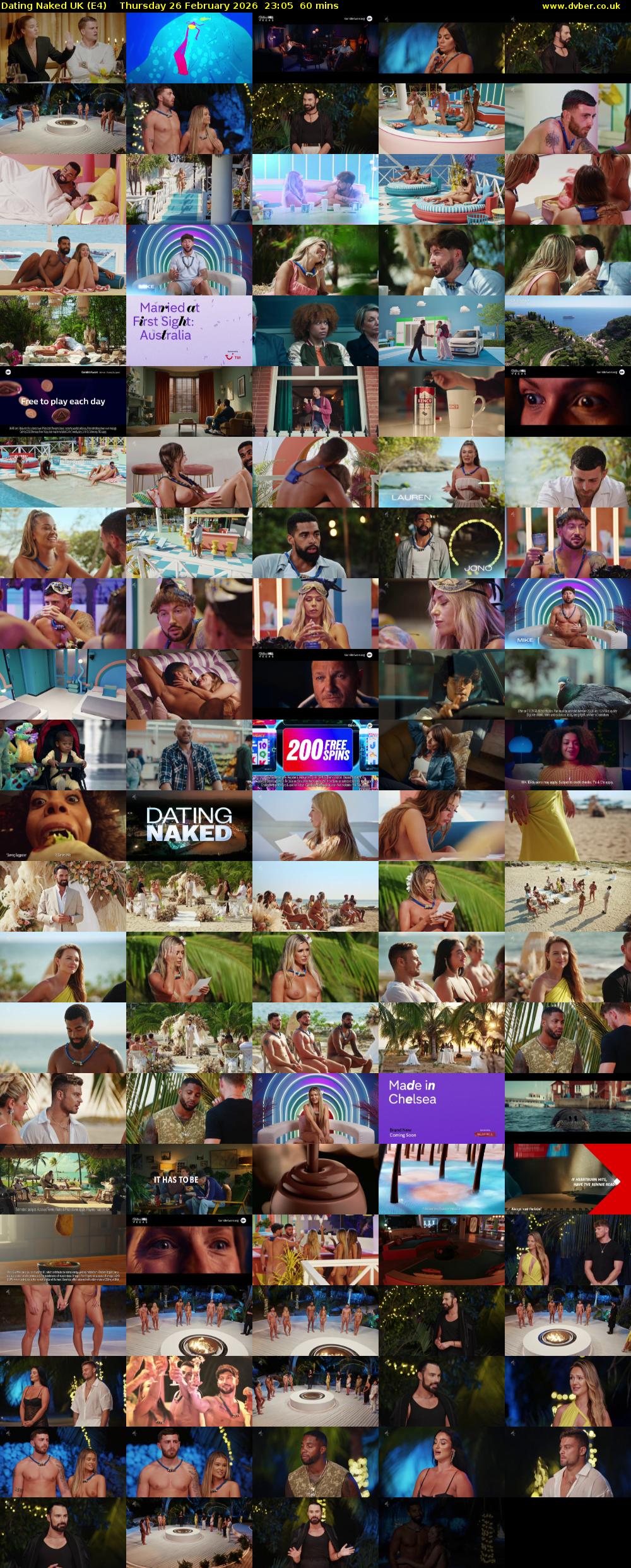 Dating Naked UK (E4) Thursday 26 February 2026 23:05 - 00:05