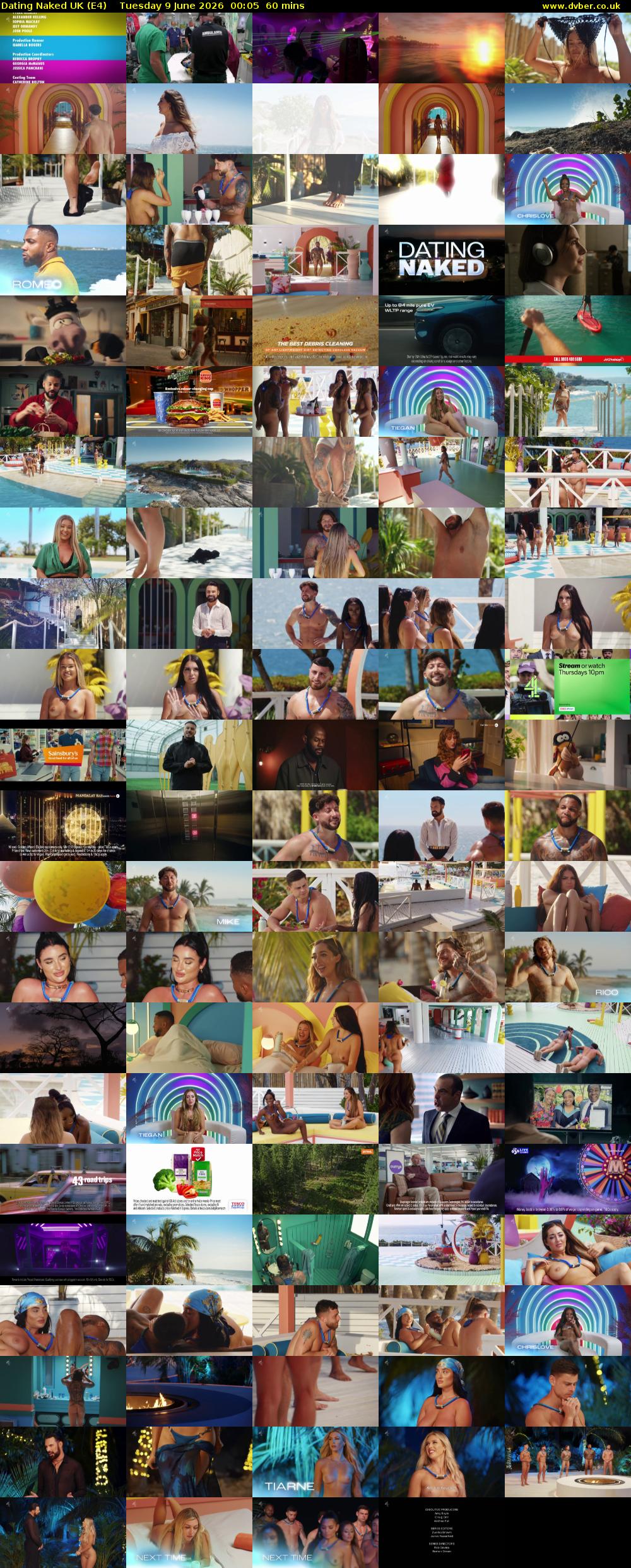 Dating Naked UK (E4) Tuesday 9 June 2026 00:05 - 01:05