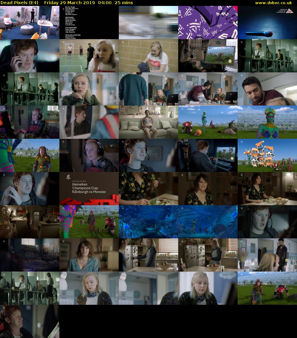 Dead Pixels (E4) Friday 29 March 2019 04:00 - 04:25