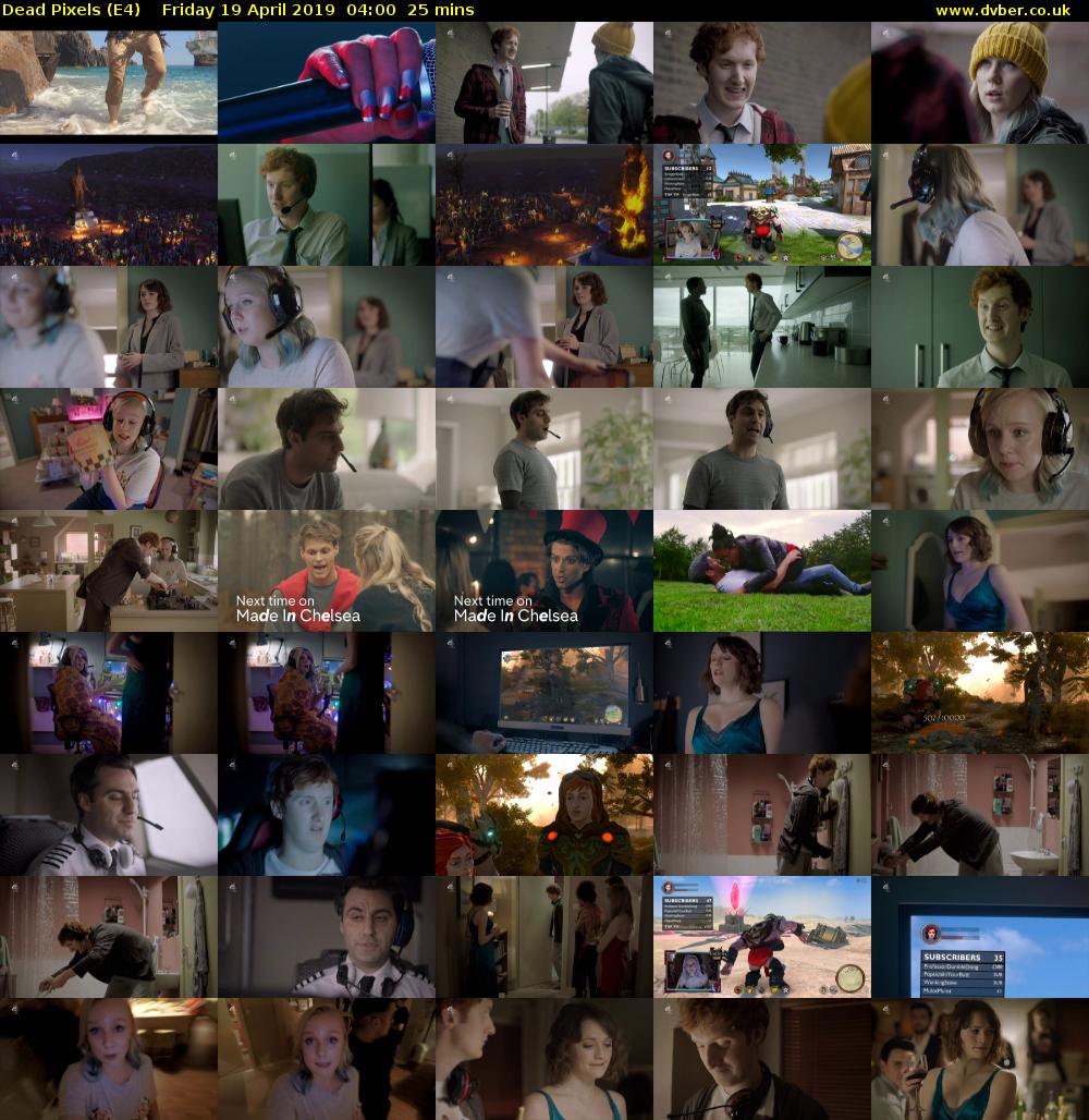 Dead Pixels (E4) Friday 19 April 2019 04:00 - 04:25