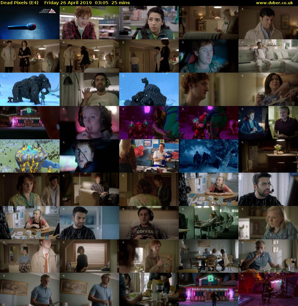 Dead Pixels (E4) Friday 26 April 2019 03:05 - 03:30