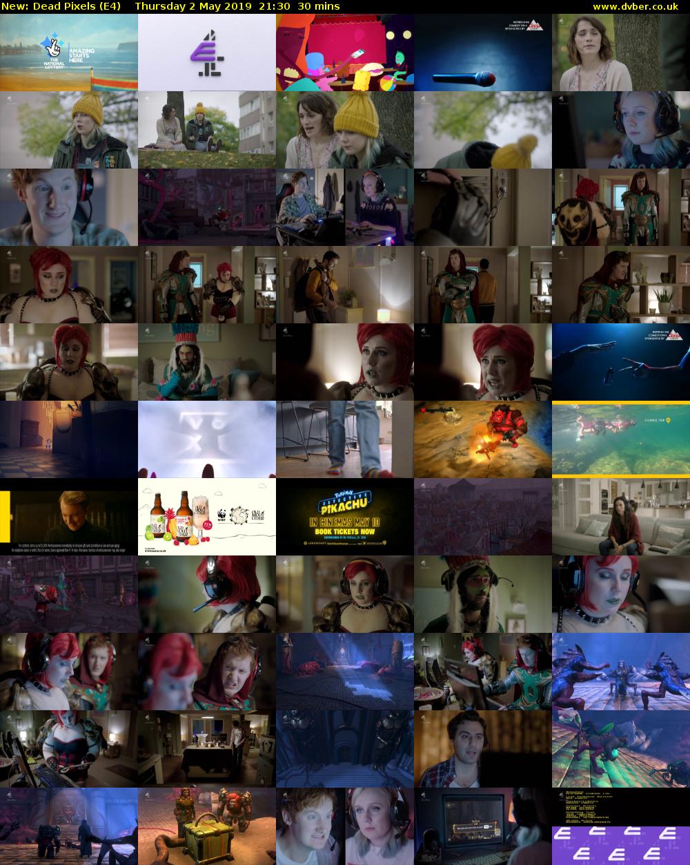 Dead Pixels (E4) Thursday 2 May 2019 21:30 - 22:00