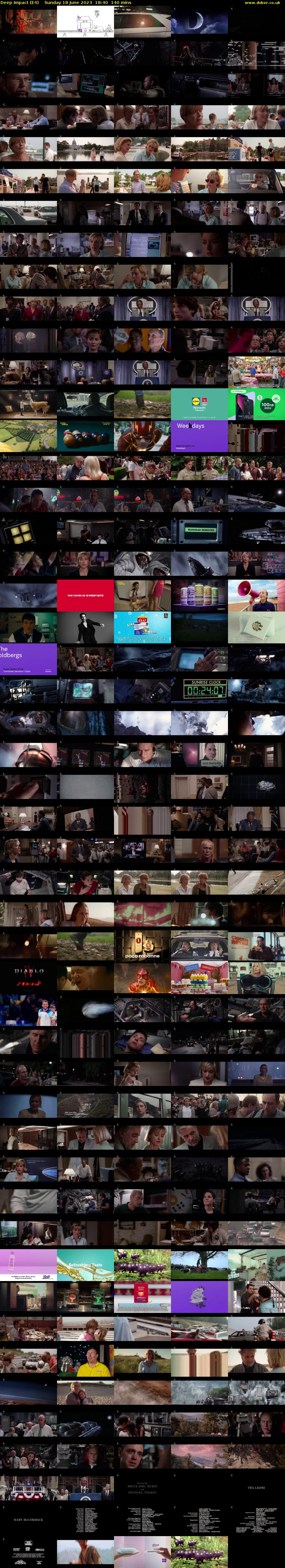 Deep Impact (E4) Sunday 18 June 2023 18:40 - 21:00