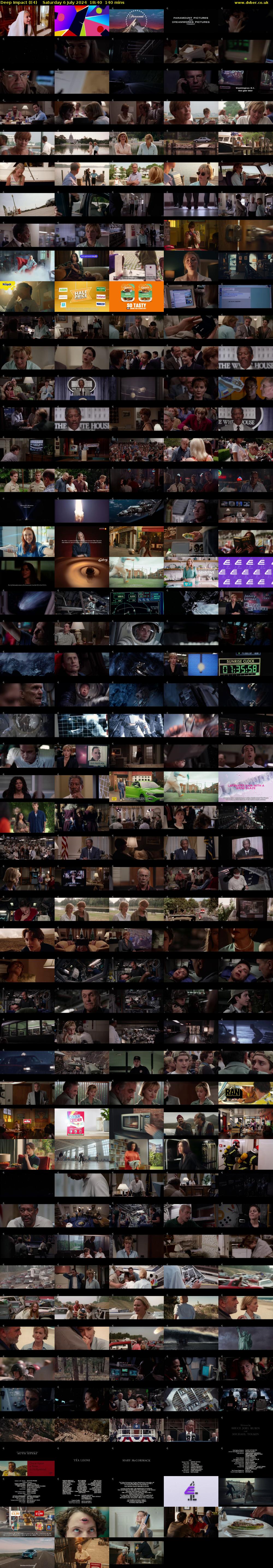 Deep Impact (E4) Saturday 6 July 2024 18:40 - 21:00