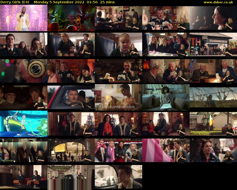 Derry Girls (E4) Monday 5 September 2022 01:50 - 02:15