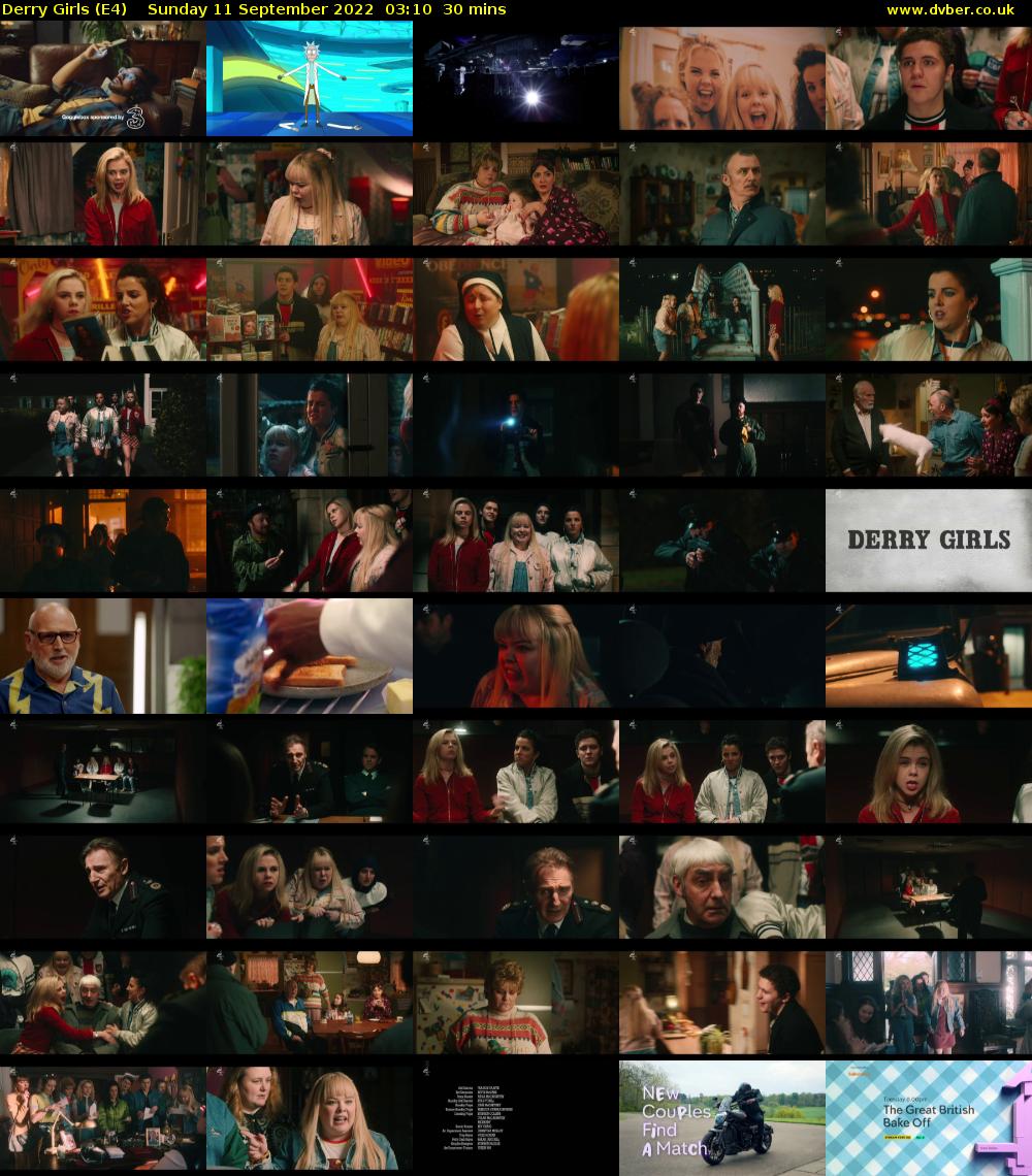 Derry Girls (E4) Sunday 11 September 2022 03:10 - 03:40