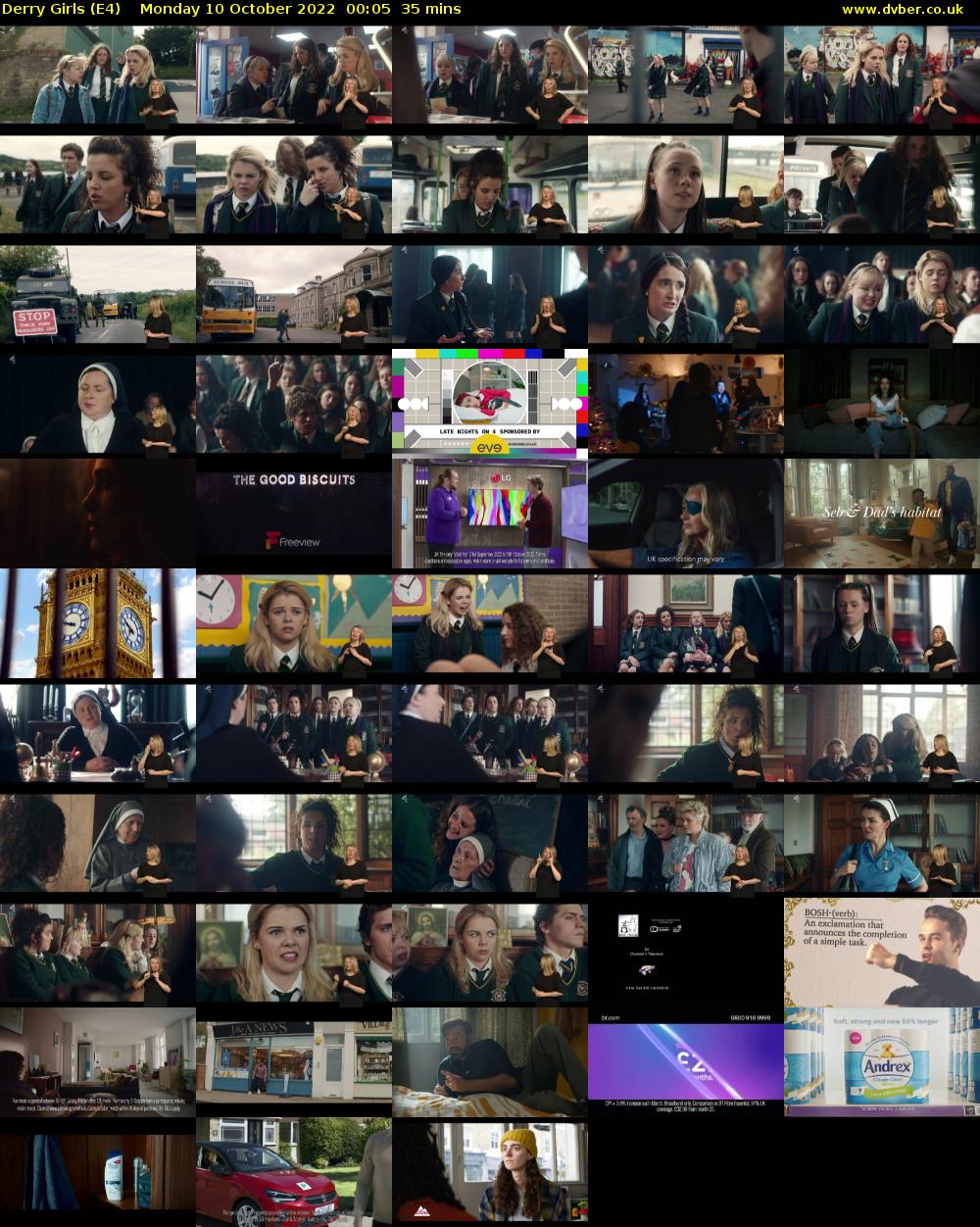 Derry Girls (E4) Monday 10 October 2022 00:05 - 00:40