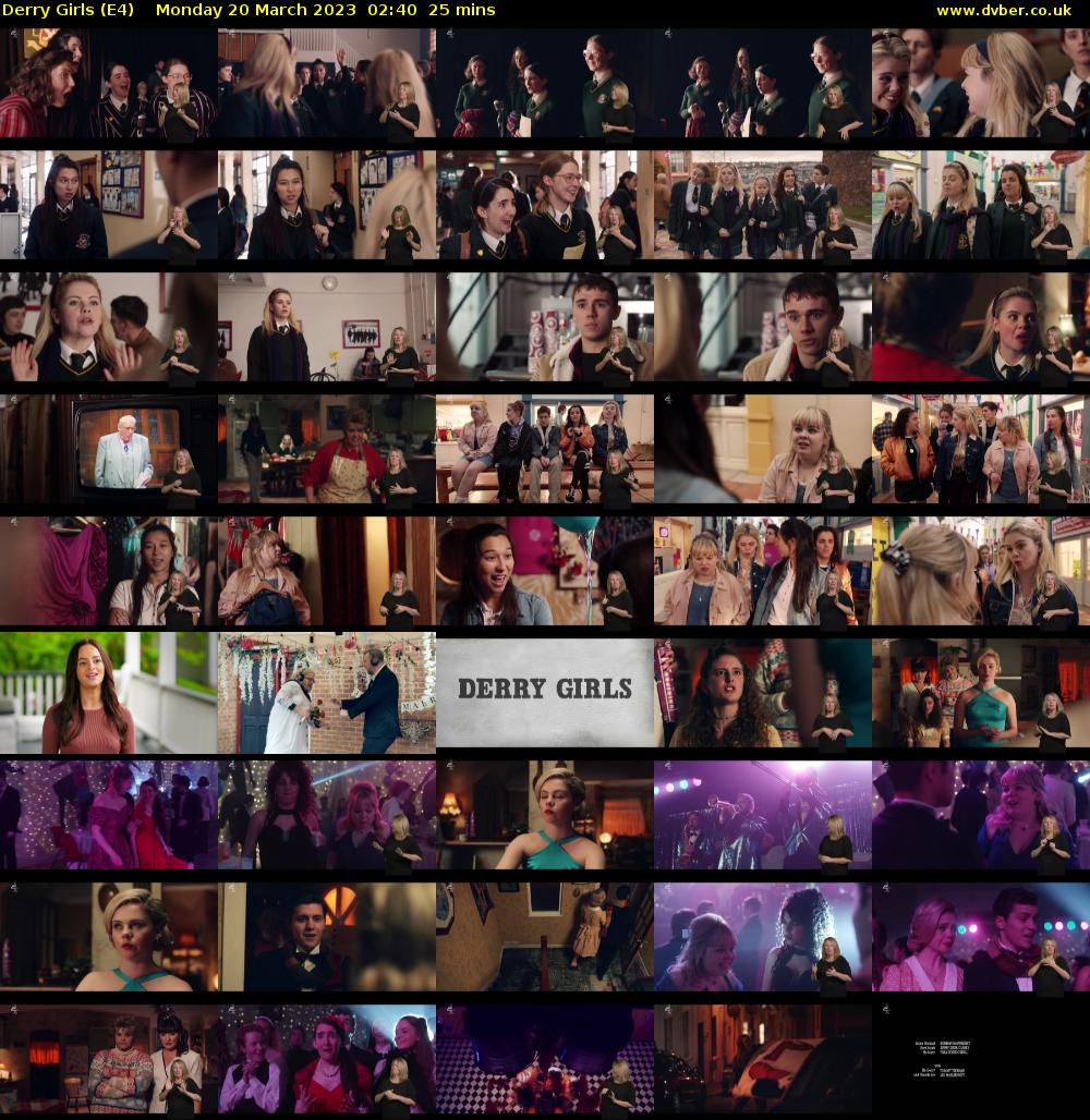Derry Girls (E4) Monday 20 March 2023 02:40 - 03:05