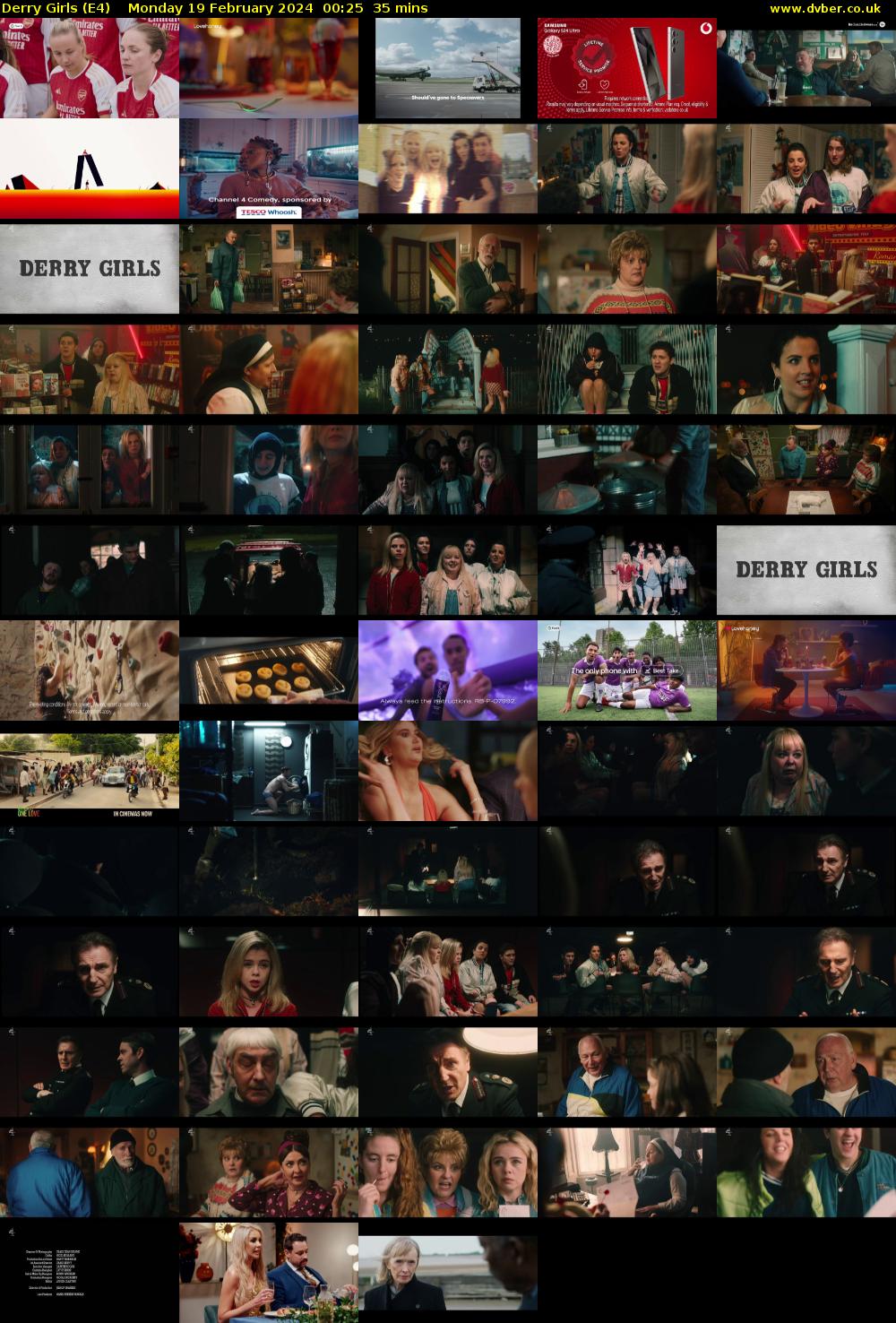 Derry Girls (E4) Monday 19 February 2024 00:25 - 01:00