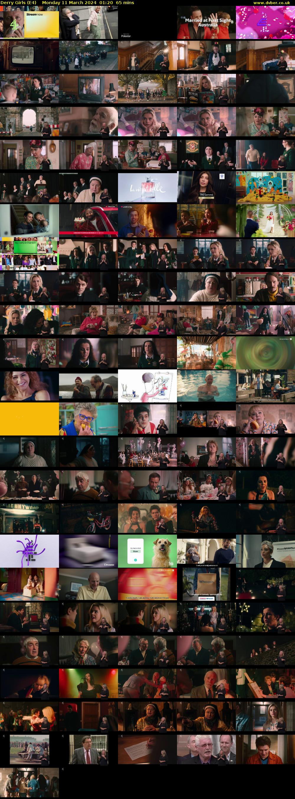 Derry Girls (E4) Monday 11 March 2024 01:20 - 02:25