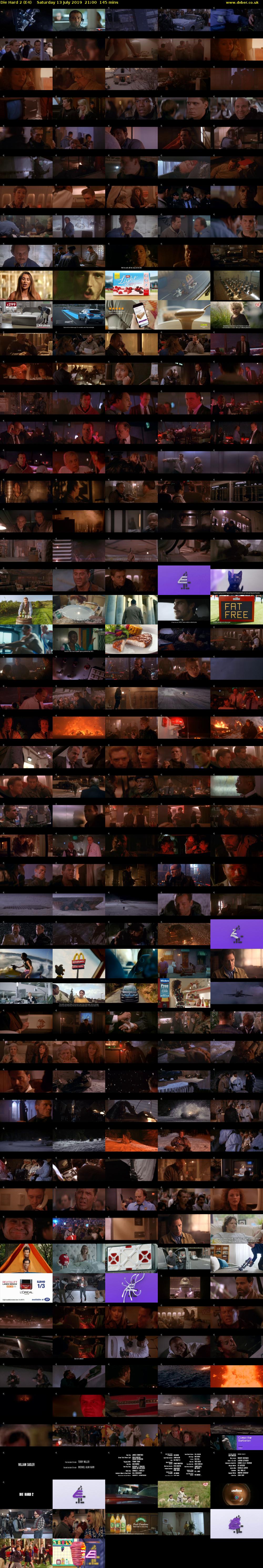 Die Hard 2 (E4) Saturday 13 July 2019 21:00 - 23:25
