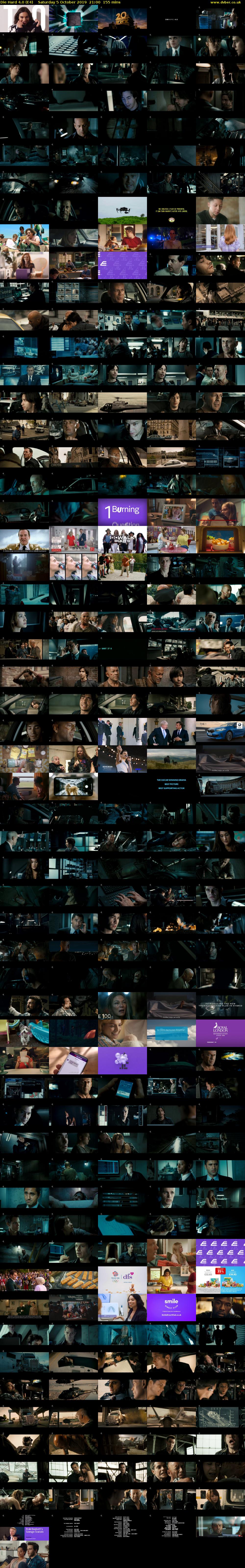 Die Hard 4.0 (E4) Saturday 5 October 2019 21:00 - 23:35