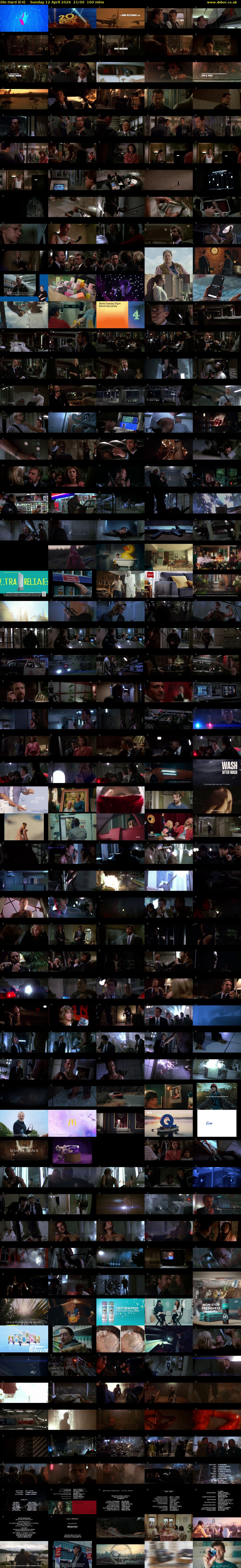 Die Hard (E4) Sunday 12 April 2026 21:00 - 23:40