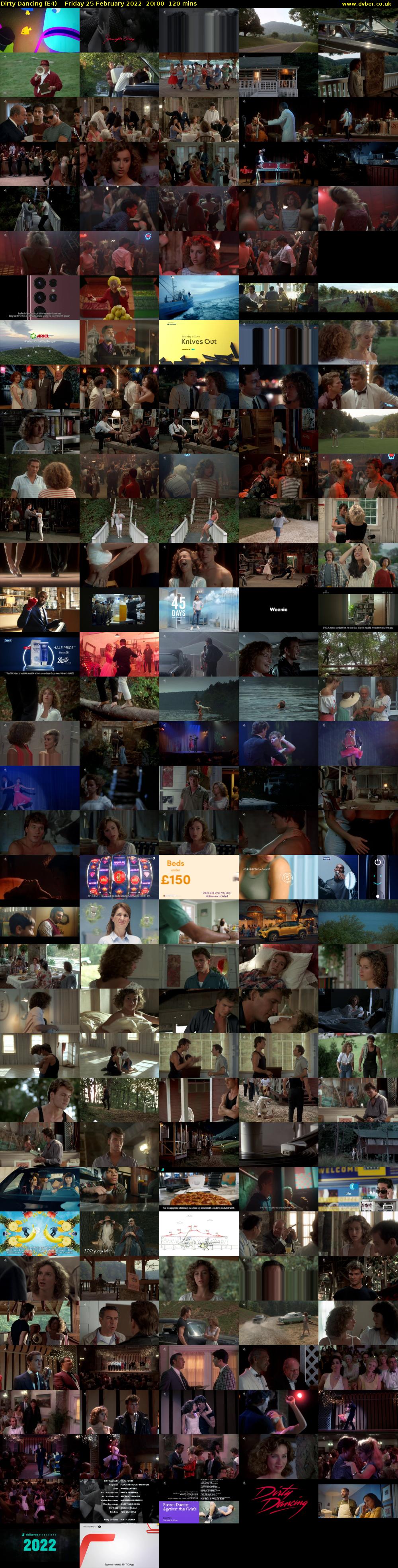 Dirty Dancing (E4) Friday 25 February 2022 20:00 - 22:00