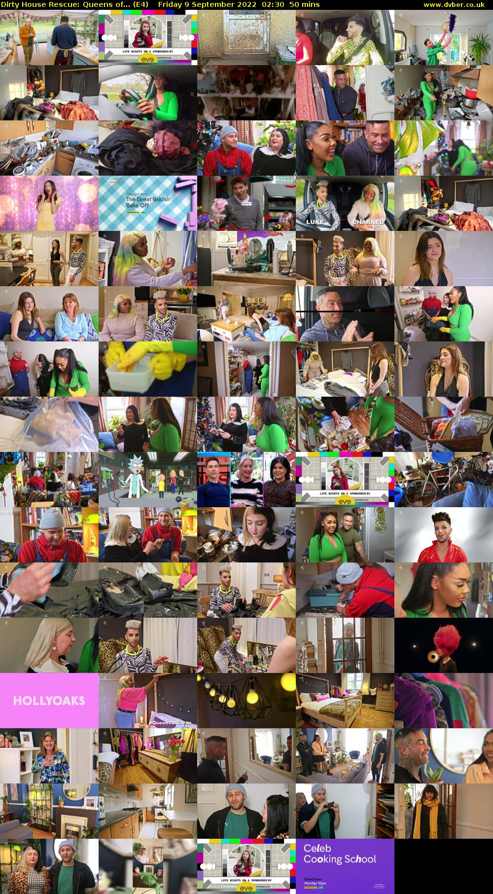 Dirty House Rescue: Queens of... (E4) Friday 9 September 2022 02:30 - 03:20