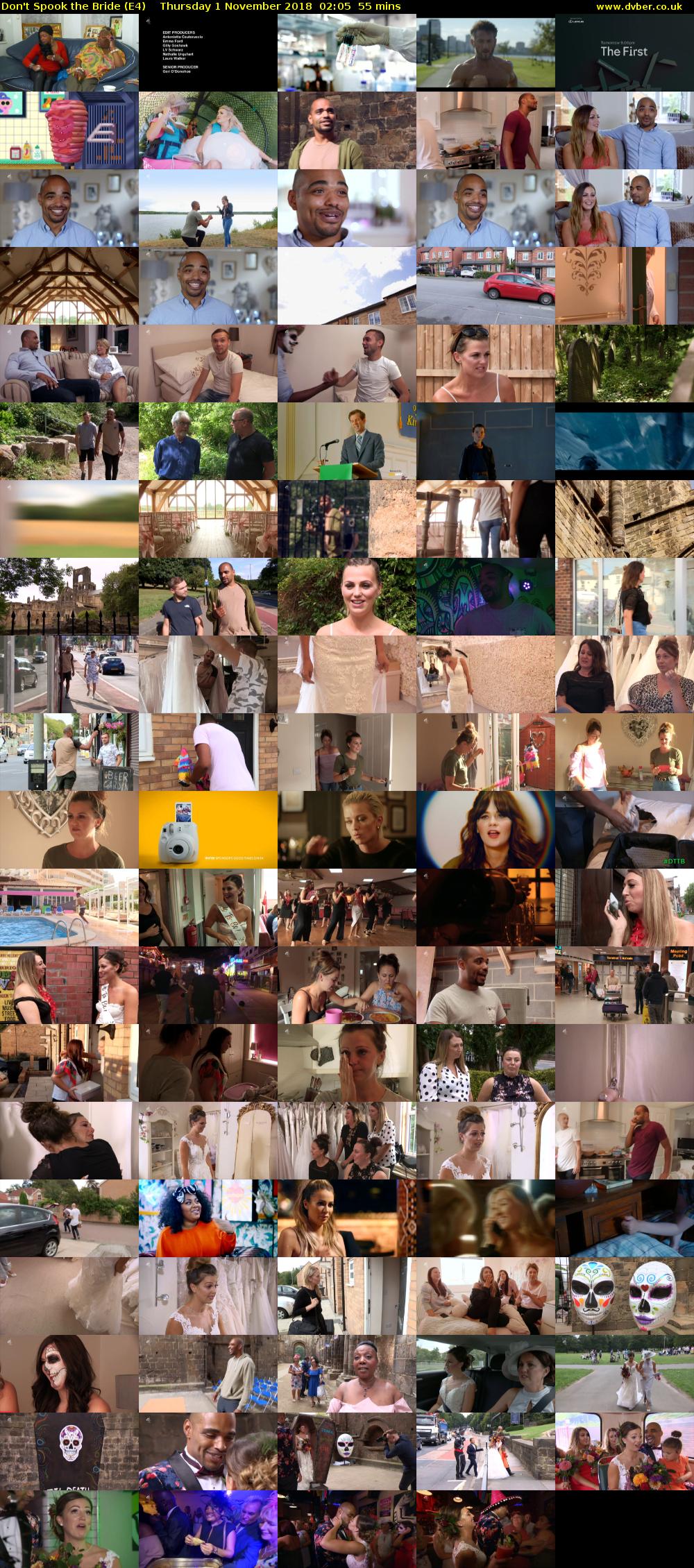 Don't Spook the Bride (E4) Thursday 1 November 2018 02:05 - 03:00