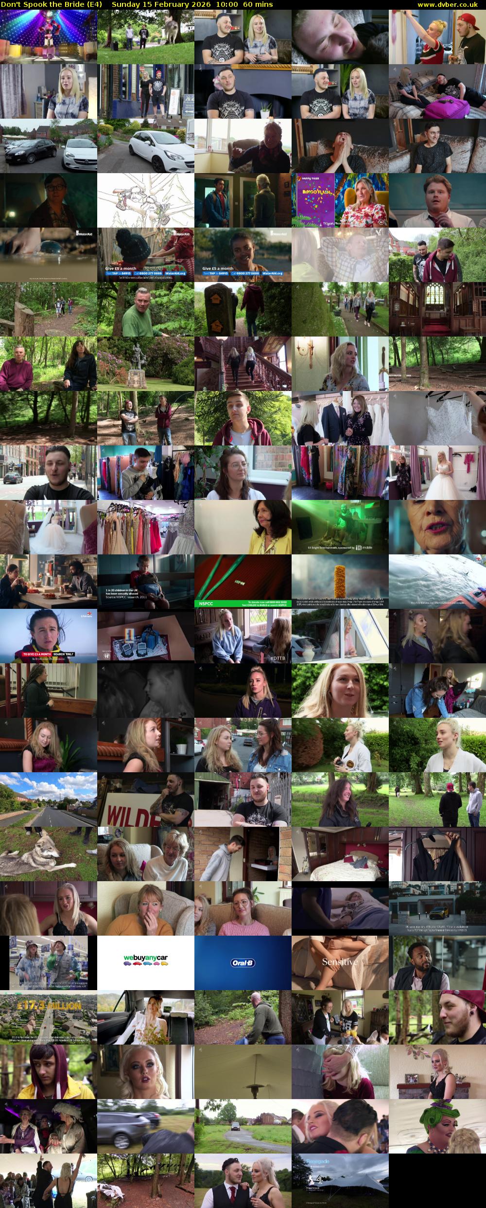 Don't Spook the Bride (E4) Sunday 15 February 2026 10:00 - 11:00