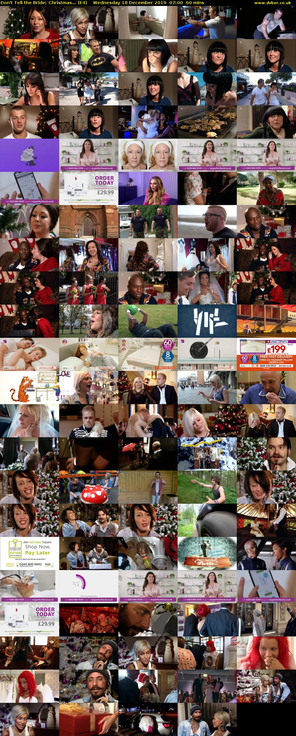Don't Tell the Bride: Christmas... (E4) Wednesday 18 December 2019 07:00 - 08:00