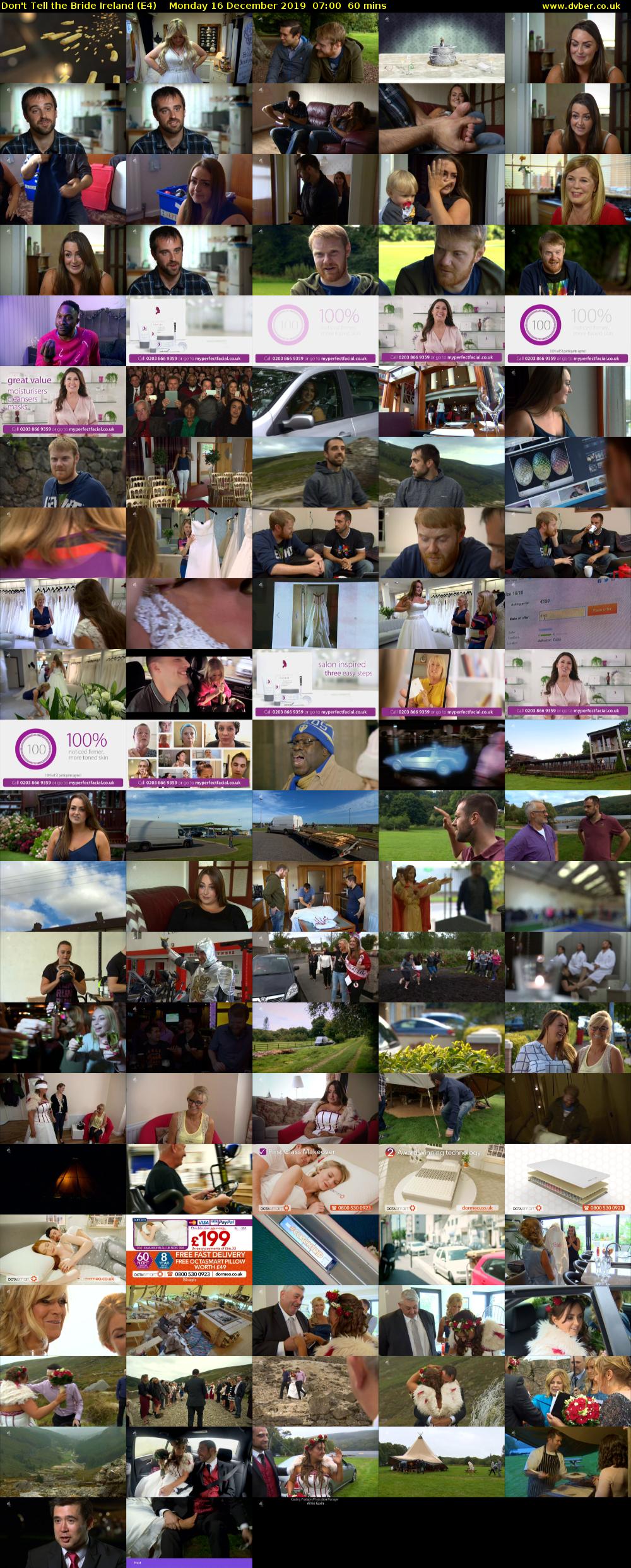 Don't Tell the Bride Ireland (E4) Monday 16 December 2019 07:00 - 08:00